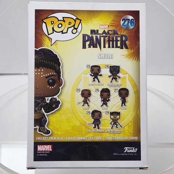 Marvel Black Panther Shuri Funko Pop #276, NEW - Picture 5 of 9